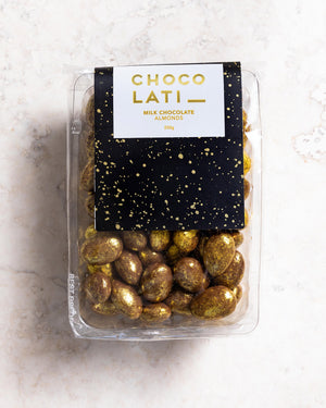 Milk Chocolate Gold Almonds