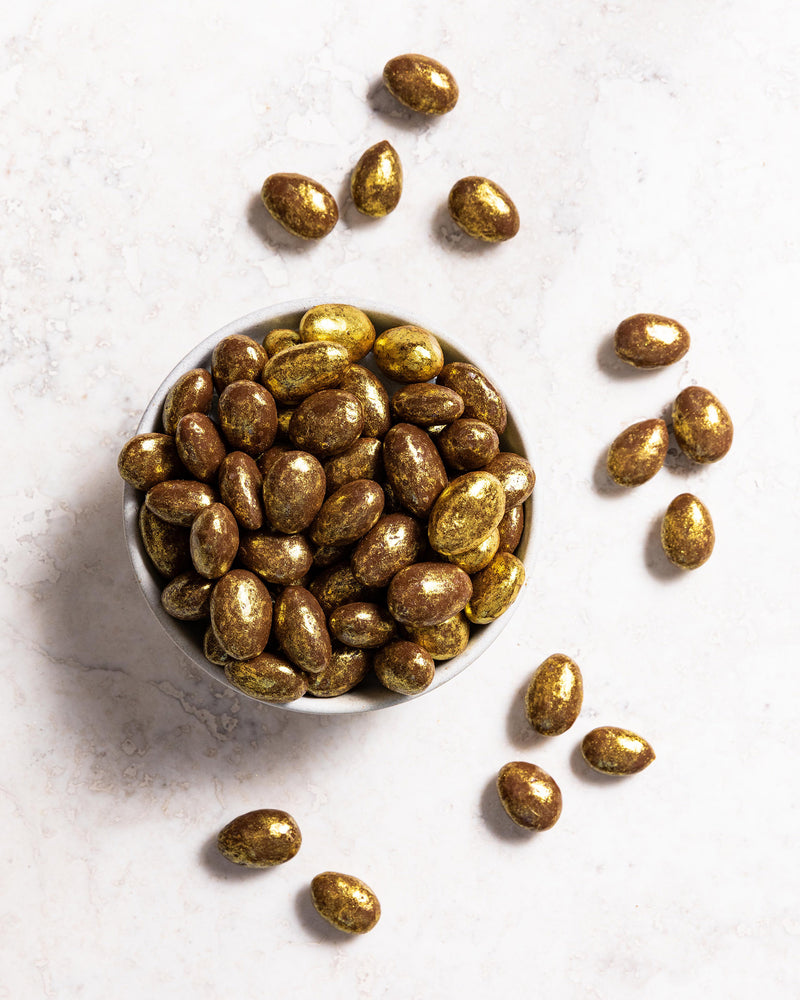 Milk Chocolate Gold Almonds